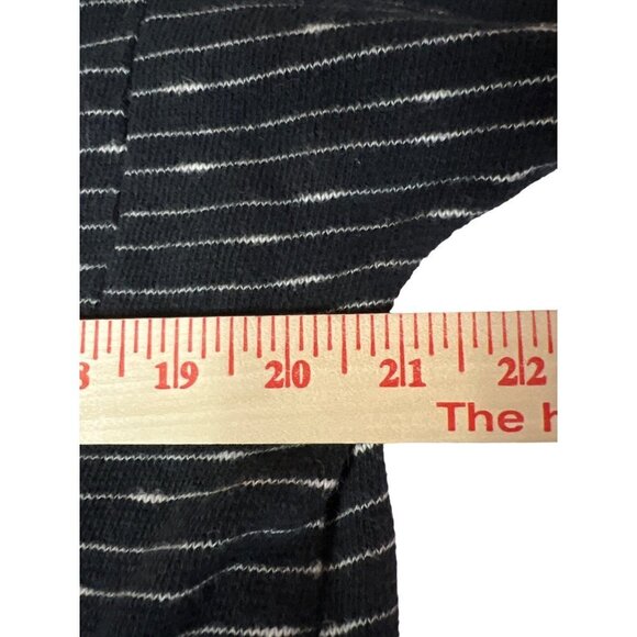 Madewell Striped Side Lace Top Pop On Cotton Women's Top Size XS - Picture 5 of 8